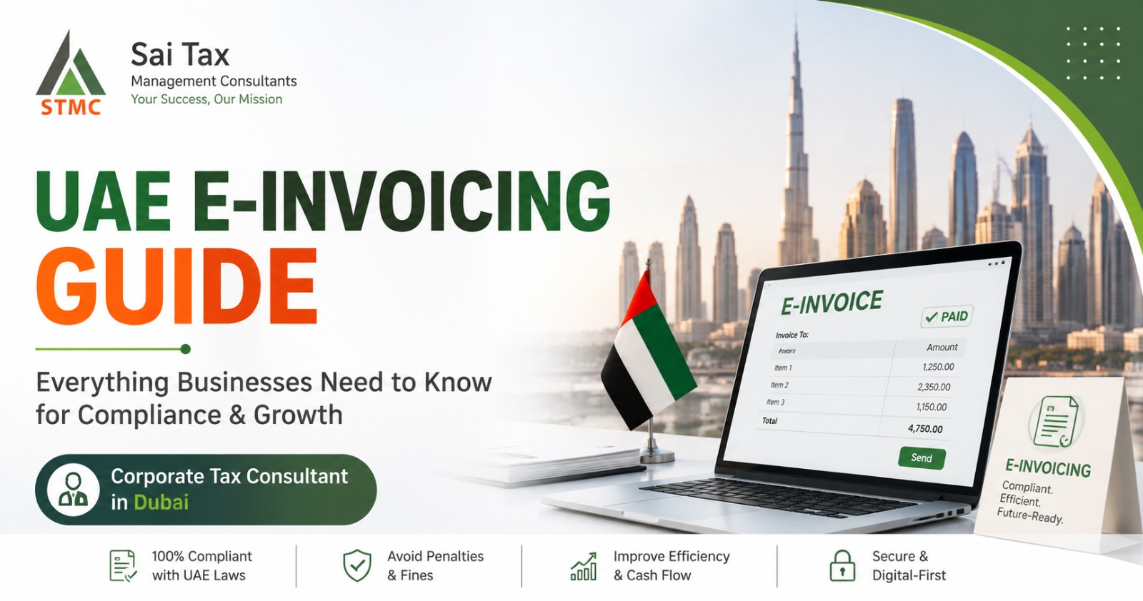 UAE E-Invoicing Compliance Guide for Businesses 2026 - 2027