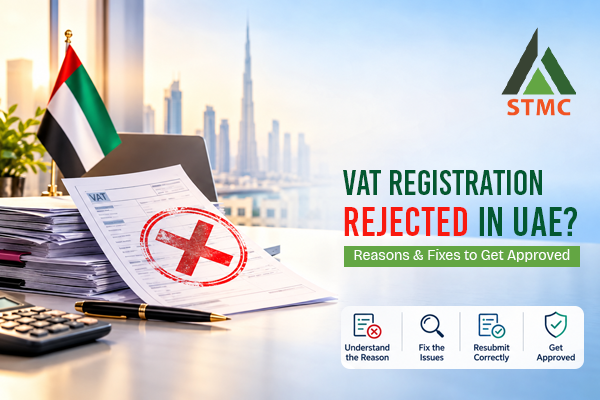 Why Was My VAT Registration Rejected in UAE? Reasons & Fixes